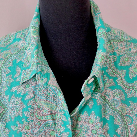 J. Crew COLLECTION Slim-fit crisp cotton poplin shirt in Ratti® pendant paisley - Picture 4 of 10
